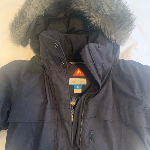 WOMENS COLUMBA FLURRY RU DOWN INSULATED WINTER PARKA HOODED JACKET - Picture 3 of 6